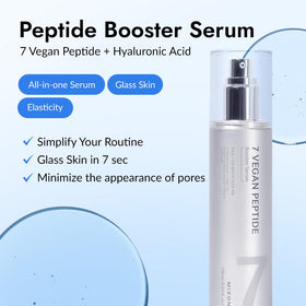 MIZON Sérum Végétalien à 7 Peptides 150ml en utilisation