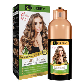 Mode d'emploi du shampooing colorant HERBBY