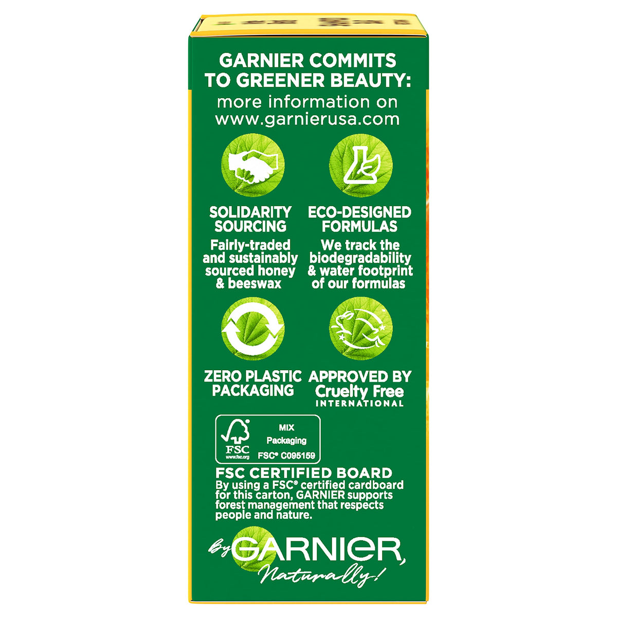 Mode d'emploi du shampooing solide Garnier Miel