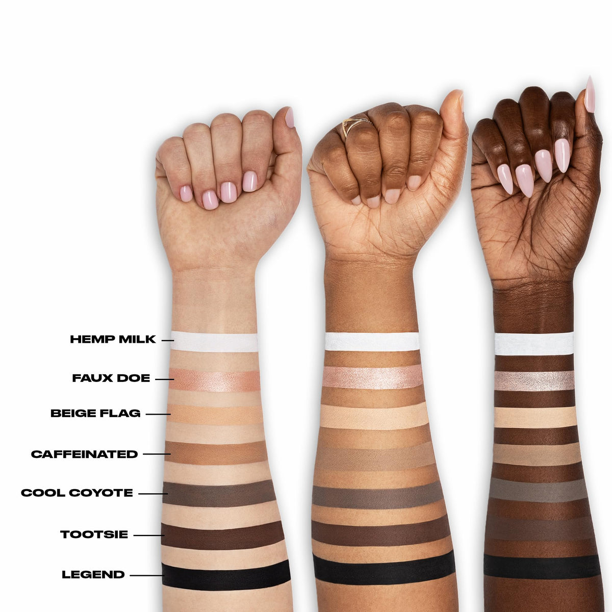 Model wearing URBAN DECAY Eyeliner 24/7 Waterproof Medium Brown