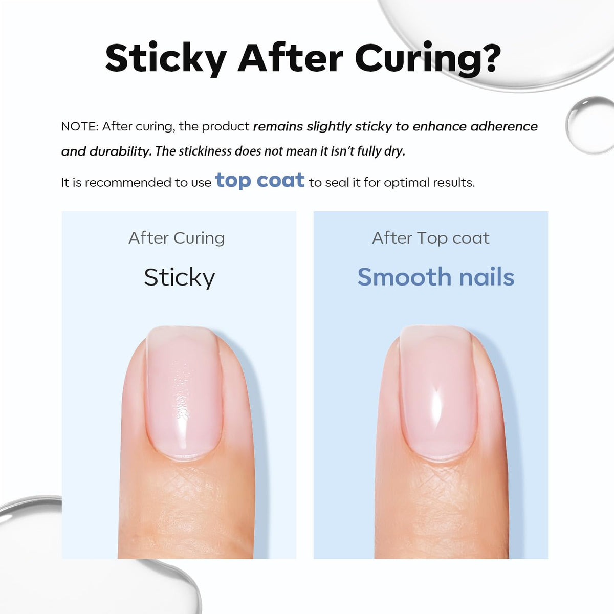 modelones Déshydratant Ongles en action lors d'une application