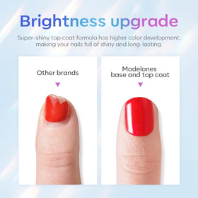 modelones Gel Top Coat 15ml vue de face