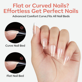 Modelones tips à ongles en différentes tailles
