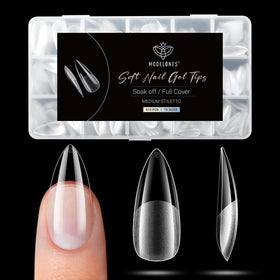 modelones Tips Ongles Stiletto Medium 510pcs en boîte
