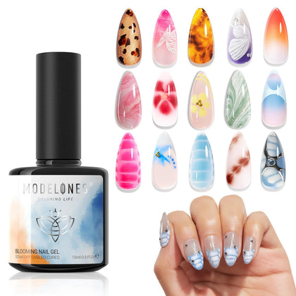 modelones Vernis à Ongles Blooming 15ml Transparent vue avant