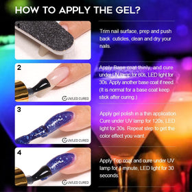 modelones Vernis à Ongles Gel Changeant de Couleur - texte explicatif du produit