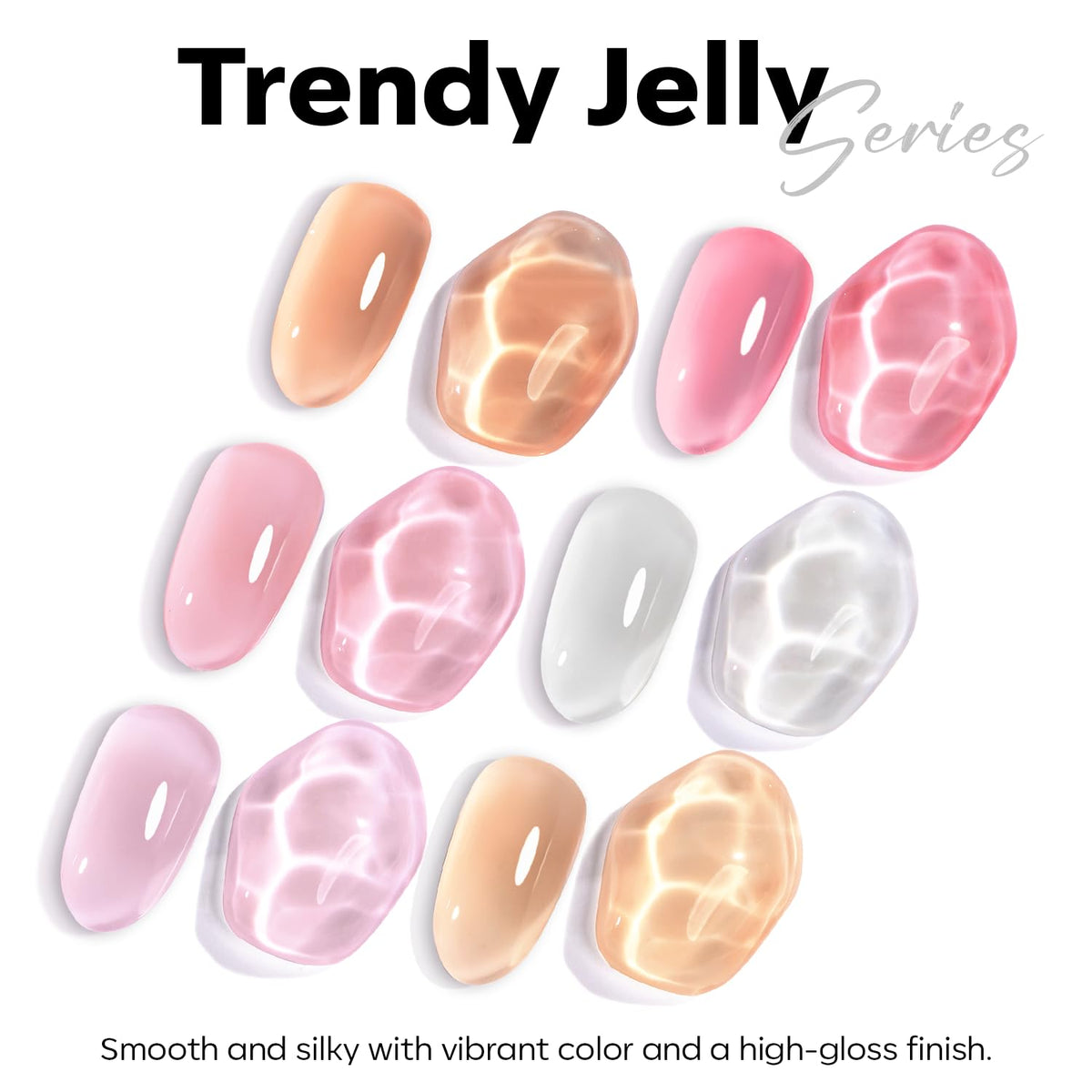 modelones vernis gel noir jelly ambiance de manucure