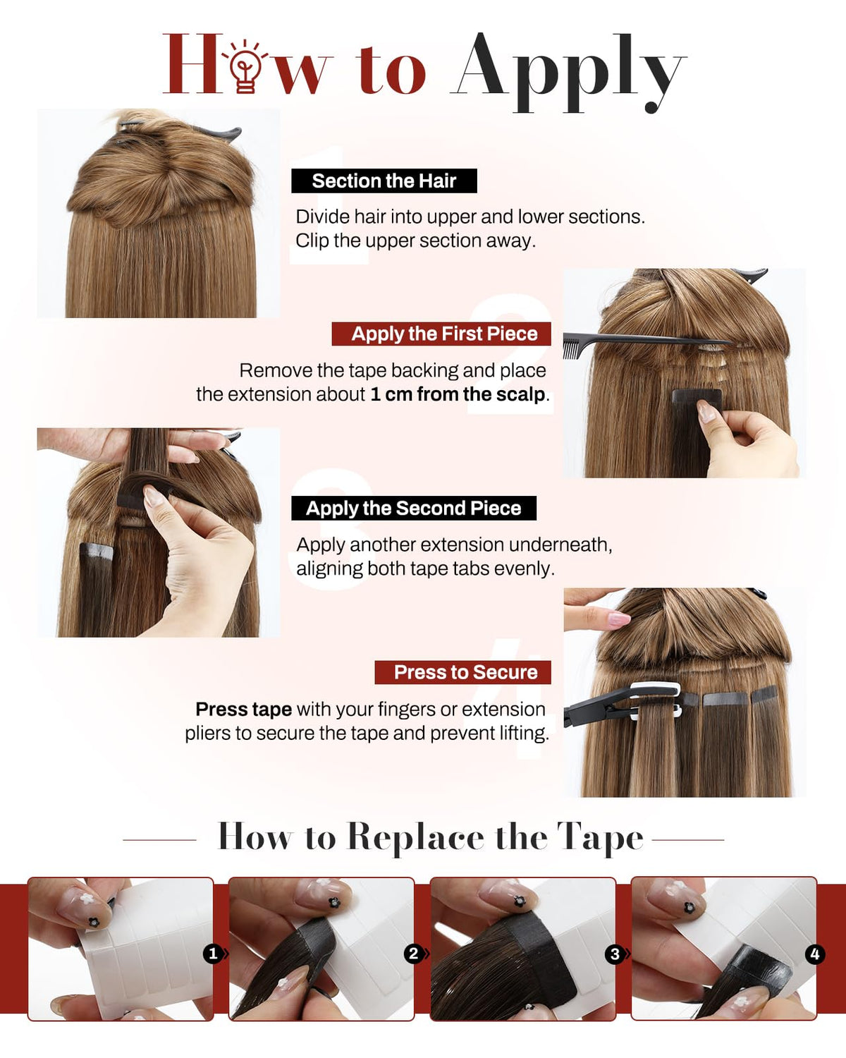 Moresoo extensions cheveux bouclés pour une soirée