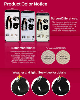 Moresoo Microlink extensions en cheveux Remy dans un salon