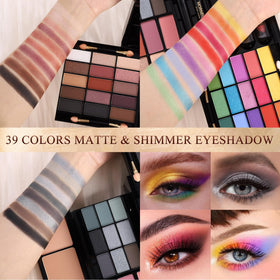 MORNECA Kit de Maquillage avec échantillons de couleurs vibrantes