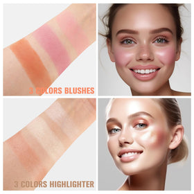 MORNECA Kit de Maquillage ouvert montrant tous les accessoires