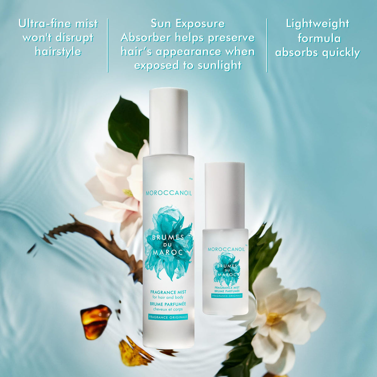 Moroccanoil brume parfumée cheveux et corps 30 ml packaging