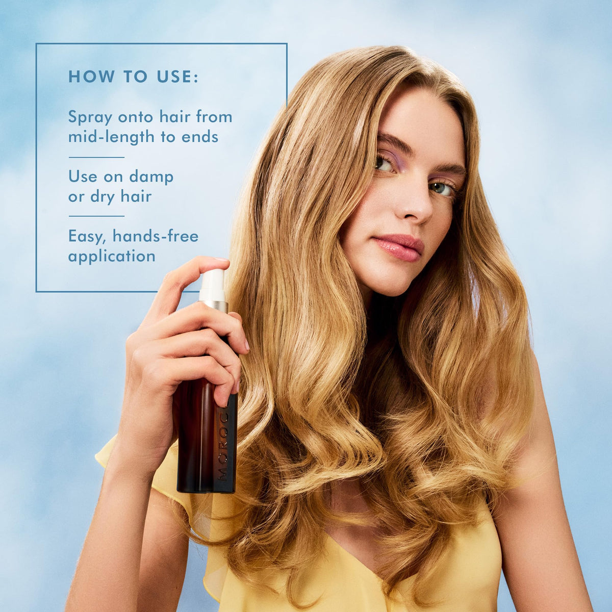 Moroccanoil Huile Traitement Cheveux 25 ml en intérieur
