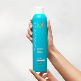 Moroccanoil Laque à Cheveux Lumineuse 10 oz avec un flacon élégant