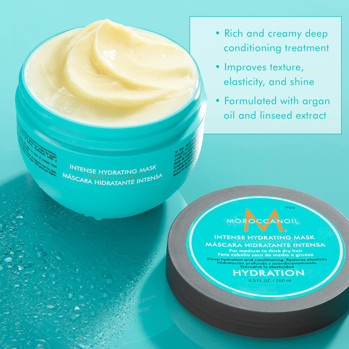 Moroccanoil Masque Hydratant Intense 310g dans son emballage