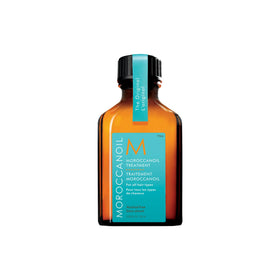 Moroccanoil Traitement Huile Cheveux 25 ml vue de face avec bouchon