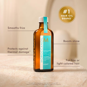Moroccanoil Traitement Light 25 ml texture huileuse