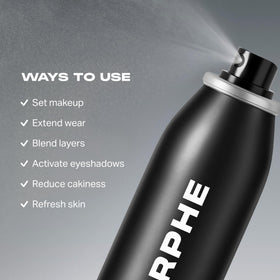 MORPHE Brume Fixante Continue avec vaporisateur en gros plan