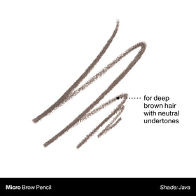MORPHE Crayon à Sourcils Micro Dual avec brosse spoolie