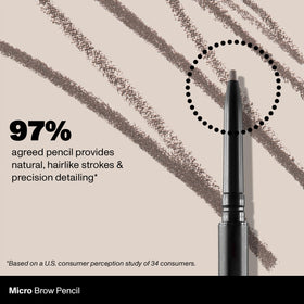 MORPHE Crayon à Sourcils Micro Dual en gros plan