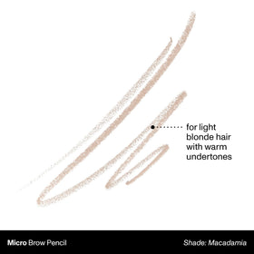 MORPHE Crayon à Sourcils Micro Dual - pinceau spoolie