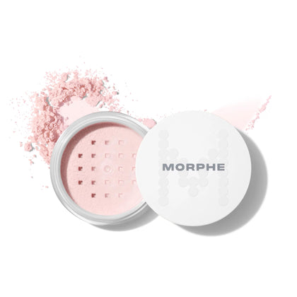 MORPHE Poudre Fixante Bake & Set Rose vue avant avec emballage