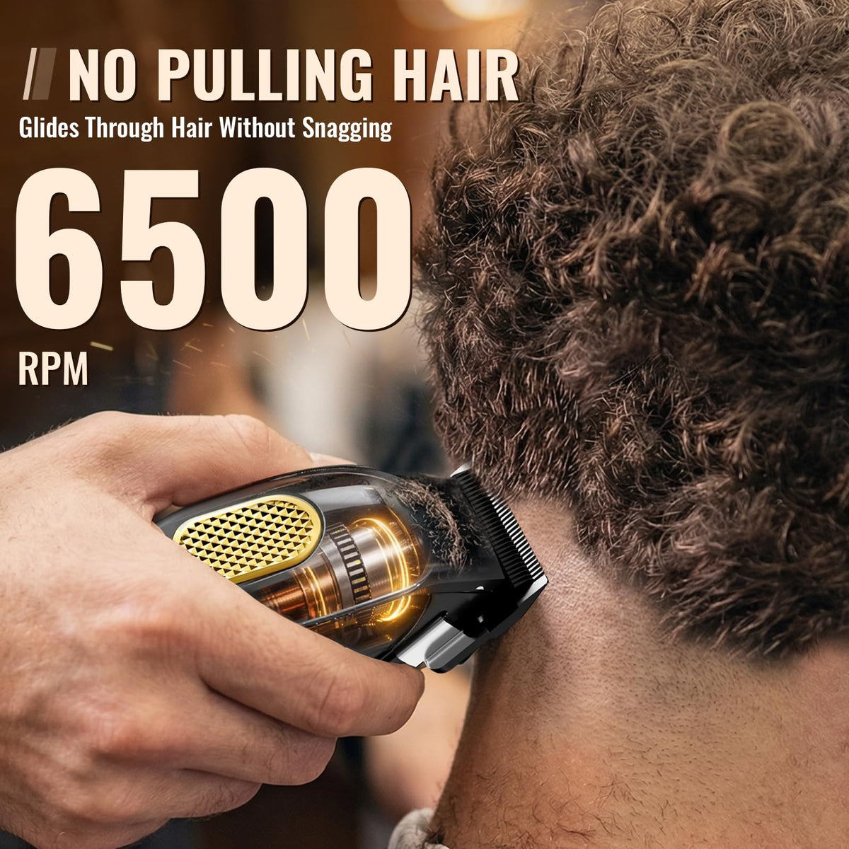 Moteur puissant des tondeuses à cheveux Ufree