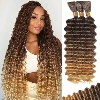 MOTFIN Cheveux Bouclés 20 Pouces vue avant