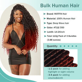 MOTFIN Cheveux Bouclés 24 Pouces affichant la brillance