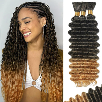 MOTFIN cheveux humains bouclés 14 pouces paquet avant