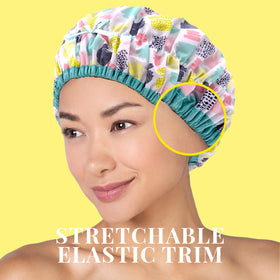 Motif moderne du bonnet de douche Betty Dain