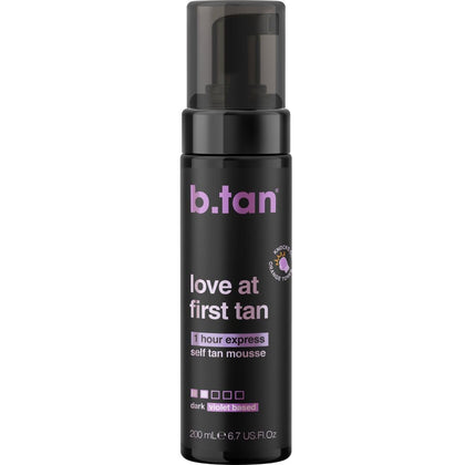 Mousse auto-bronzante B.TAN Violet Base 200 ml vue avant