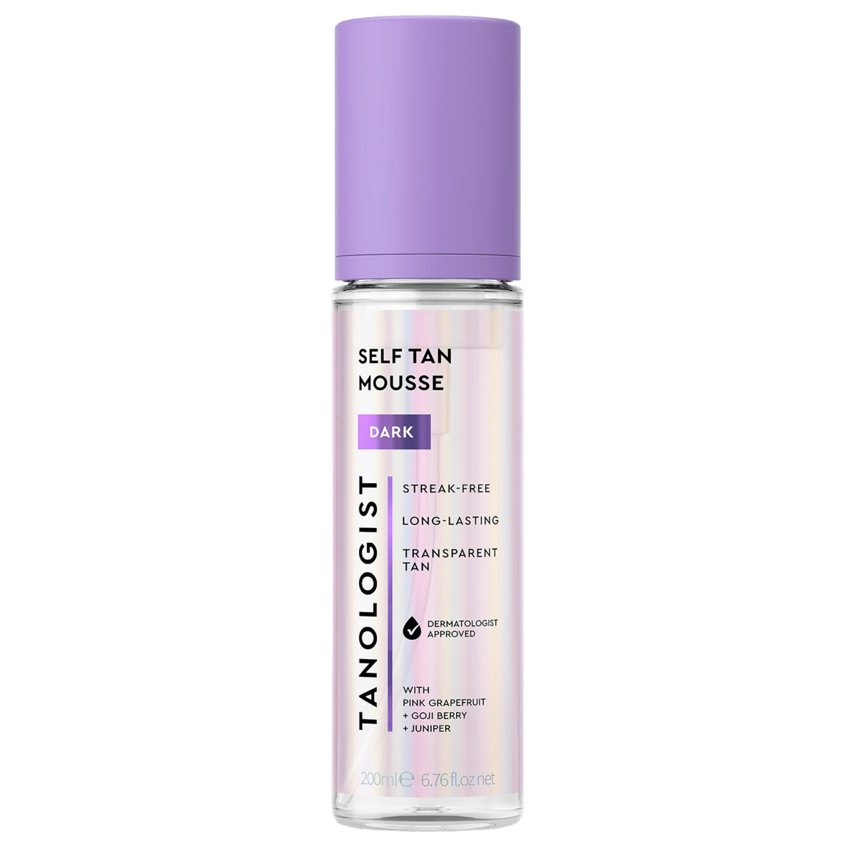Mousse auto-bronzante Tanologist 200 ml vue de face avec packaging
