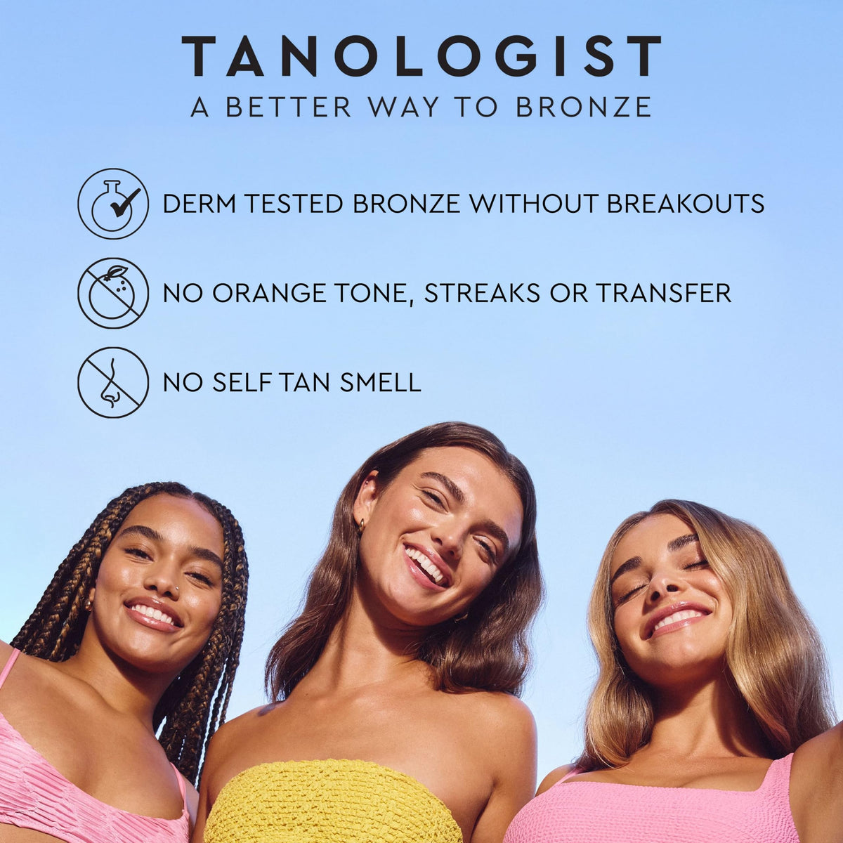 Mousse auto-bronzante Tanologist sur une serviette après utilisation