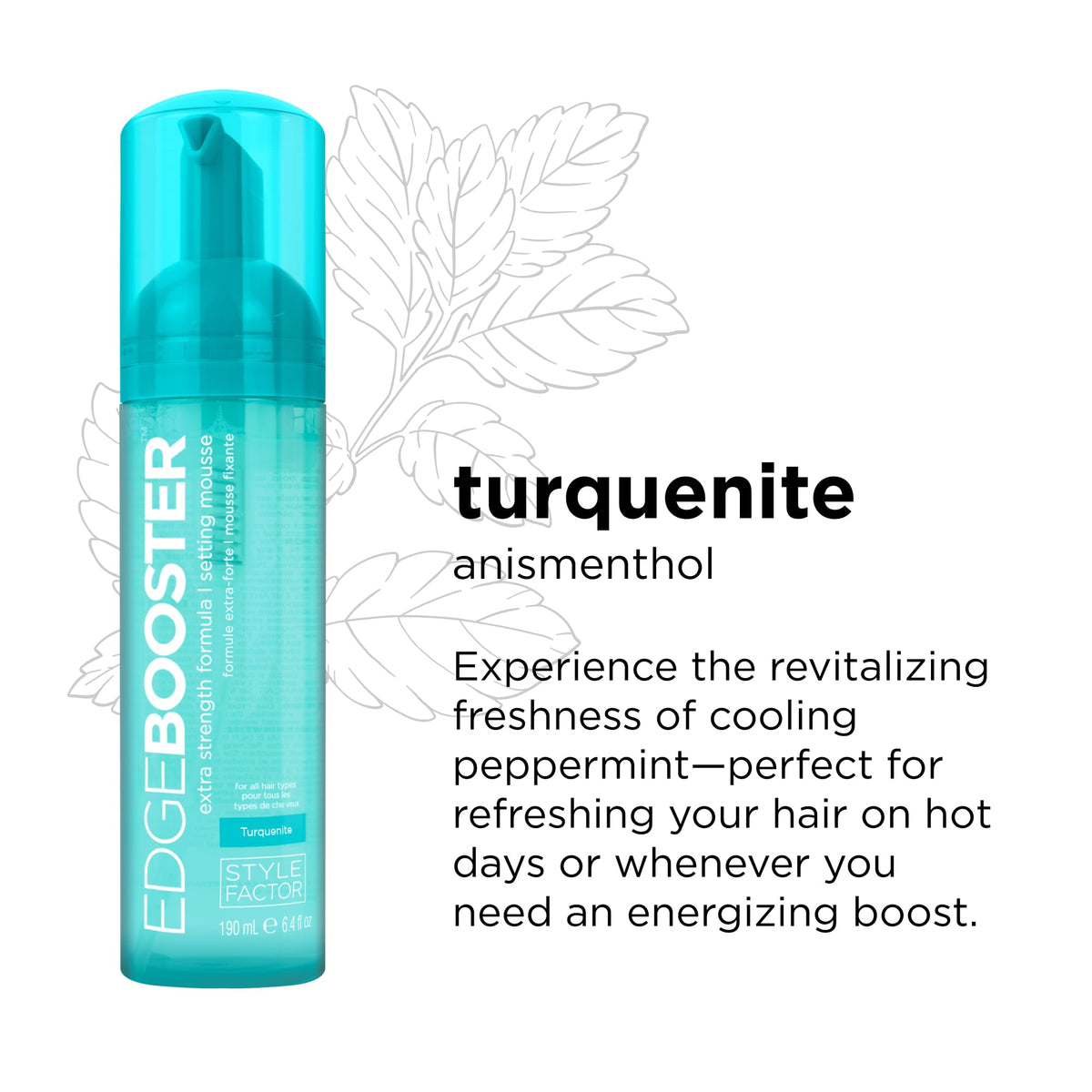 Mousse coiffante Style Factor 2,5 oz près de produits de beauté