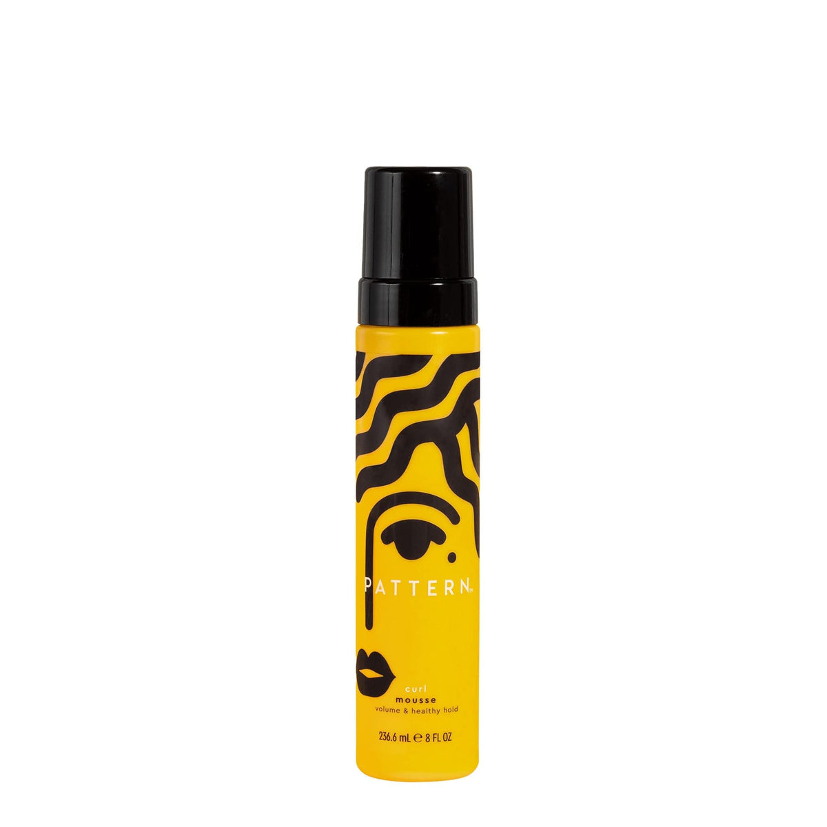 Mousse PATTERN 300g vue avant avec bouchon