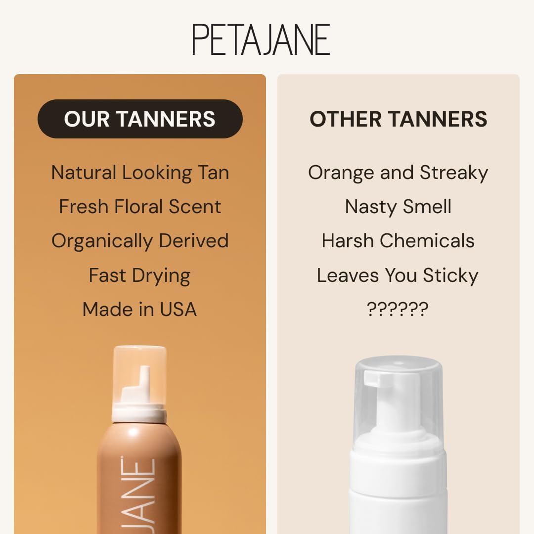 Mousse Peta Jane sur une main montrant la texture