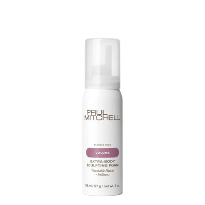 Mousse Sculptante Extra-Body Paul Mitchell 91g vue avant
