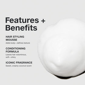 Mousse sculptante Paul Mitchell 100g avec bouchon ouvert