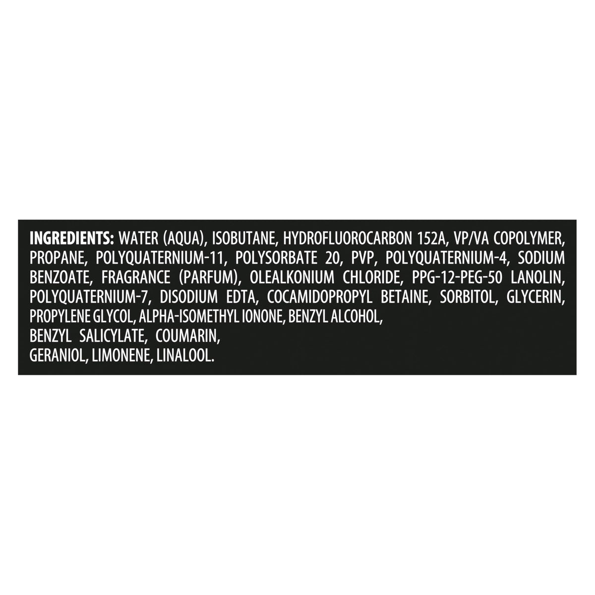 Mousse TRESemmé Volume Amplifié 300ml avec pulvérisation sur cheveux