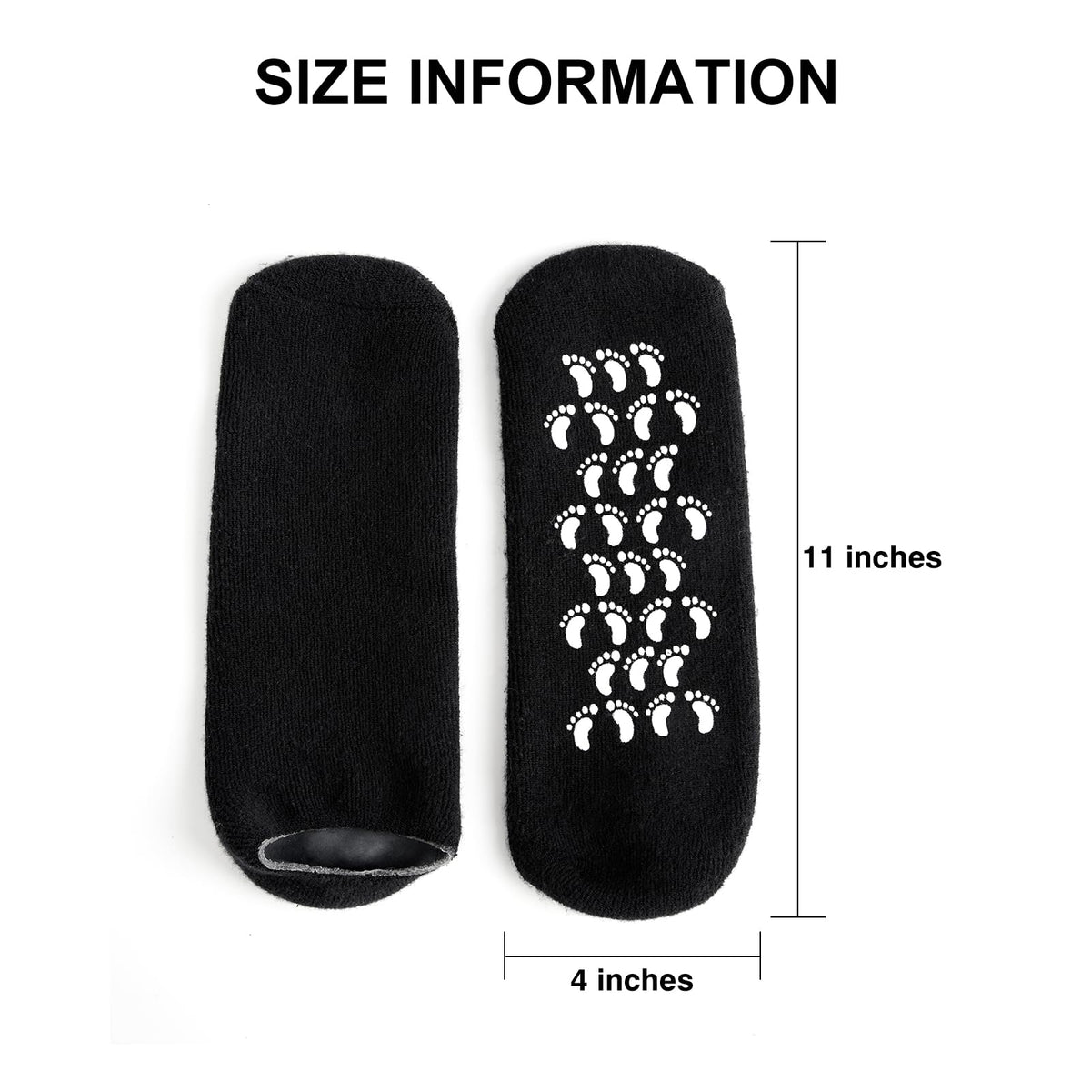 MoyRetty Chaussettes en Silicone pour Hommes, emballage