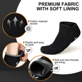 MoyRetty Chaussettes Hydratantes en Silicone pour Hommes, dimension du produit