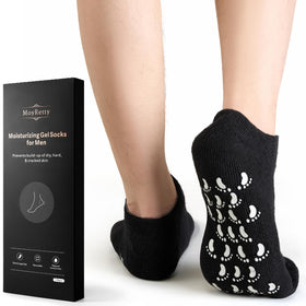 MoyRetty Chaussettes Hydratantes en Silicone pour Hommes, vue de face