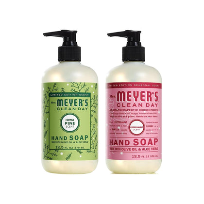 Mrs. MEYER'S Savon Liquide Mains Iowa Pine modèle face avant