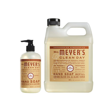 Mrs. MEYER'S Savon Liquide Mains Oat Blossom 1520g vue de face