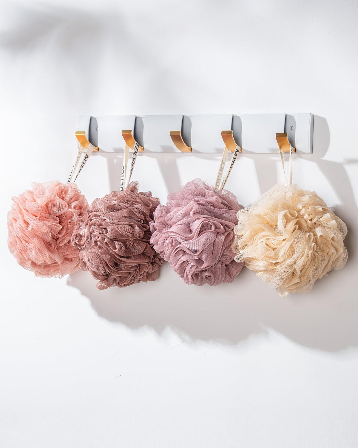 MTDLYICE Éponge Loofah XXL en gros plan