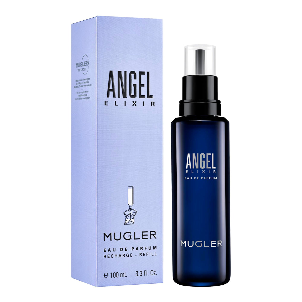 Mugler Angel Elixir parfum floral dans un cadre élégant