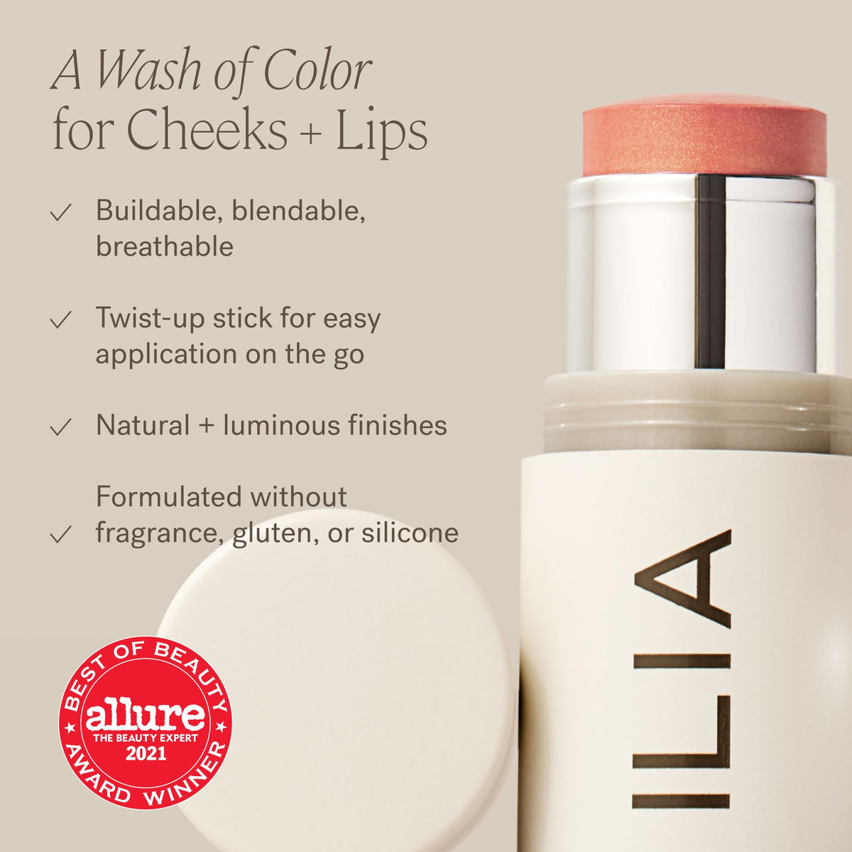 Multi-Stick ILIA, teintes disponibles dans la collection