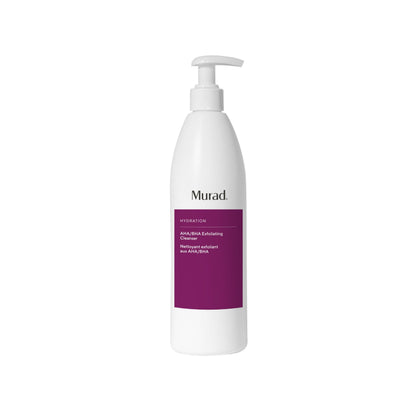 Murad Nettoyant Exfoliant AHA/BHA 500ml vue avant avec étiquette
