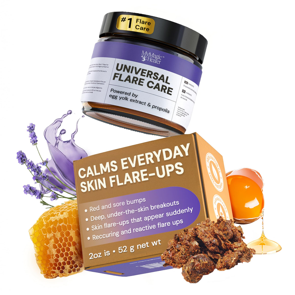 MyMagicHealer baume apaisant 181g vue de face